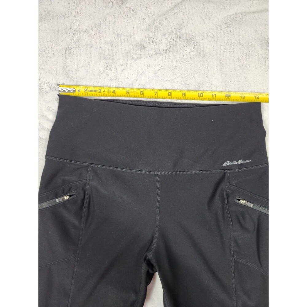 Eddie Bauer Womens Trail Tight Leggings Black Size Medium Activewear Yoga Pants - Picture 5 of 16
